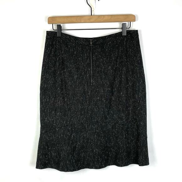 T Tahari | NWT Jordana Black Speckled Pencil Skirt - Picture 2 of 9